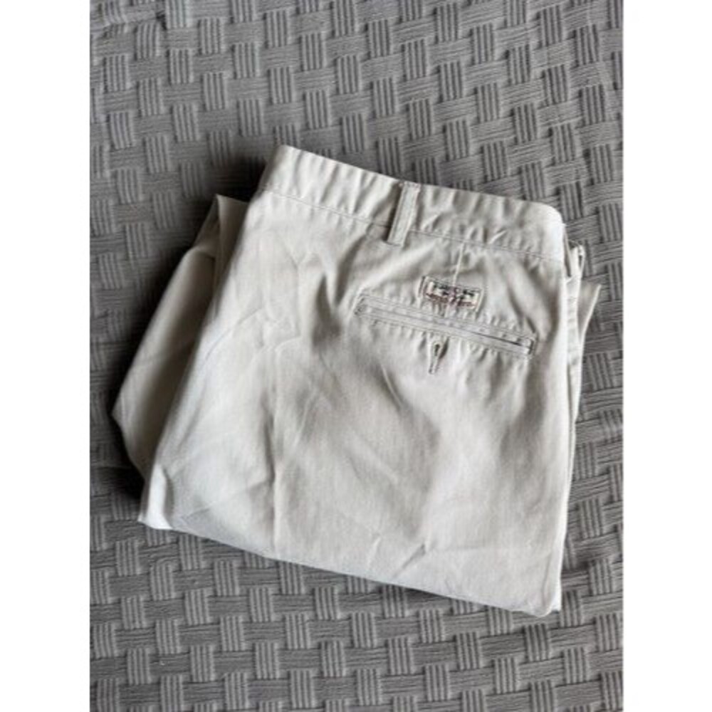 Vintage Polo Ralph Lauren Classic Chino Pants Mens 42/32 Off-White